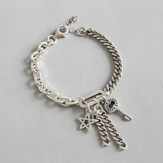 Bracelet breloque KeyStar argent 925